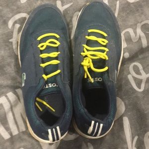 Selling blue lacoste shoes